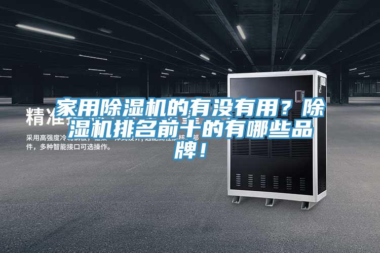 家用除濕機的有沒有用？除濕機排名前十的有哪些品牌！
