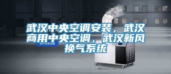 武漢中央空調(diào)安裝，武漢商用中央空調(diào)，武漢新風(fēng)換氣系統(tǒng)