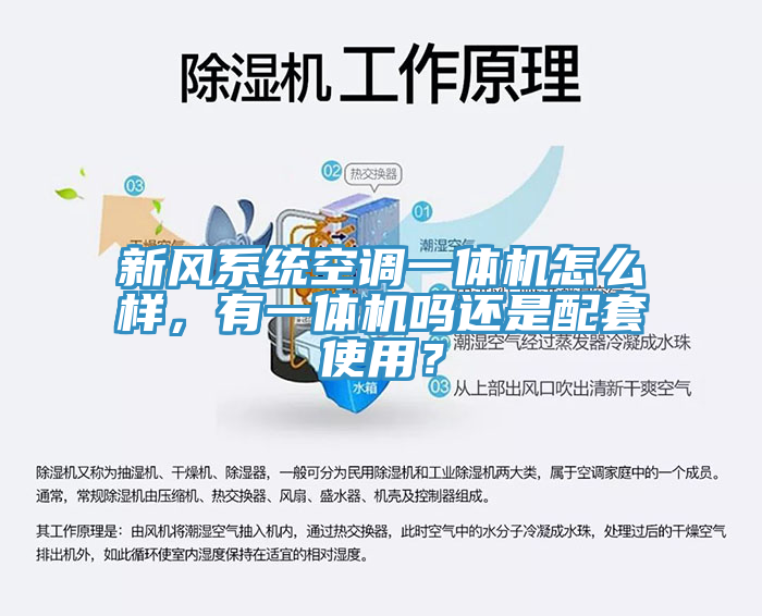 新風系統(tǒng)空調(diào)一體機怎么樣，有一體機嗎還是配套使用？
