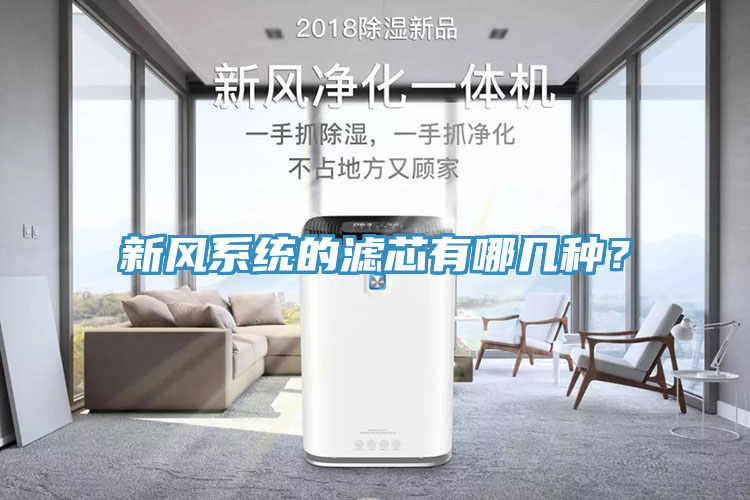 新風(fēng)系統(tǒng)的濾芯有哪幾種？