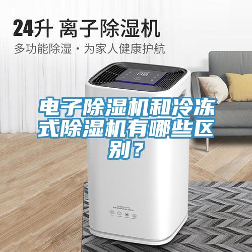 電子除濕機(jī)和冷凍式除濕機(jī)有哪些區(qū)別？