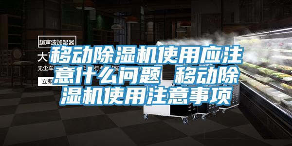 移動除濕機(jī)使用應(yīng)注意什么問題 移動除濕機(jī)使用注意事項