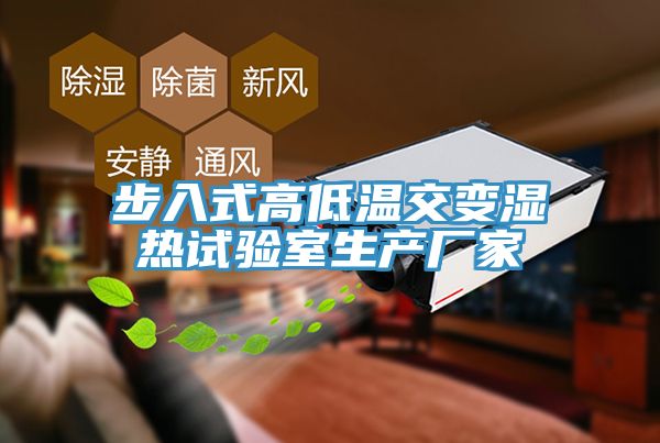 步入式高低溫交變濕熱試驗(yàn)室生產(chǎn)廠(chǎng)家