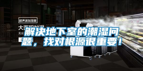 解決地下室的潮濕問題，找對根源很重要！