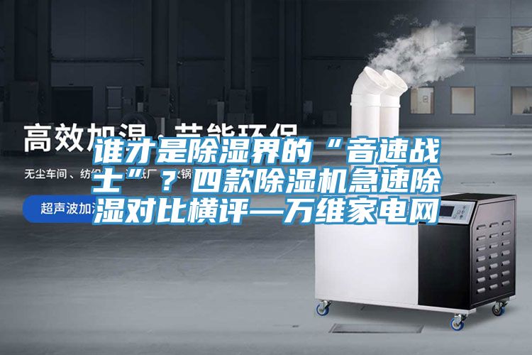 誰才是除濕界的“音速戰(zhàn)士”？四款除濕機(jī)急速除濕對(duì)比橫評(píng)—萬維家電網(wǎng)