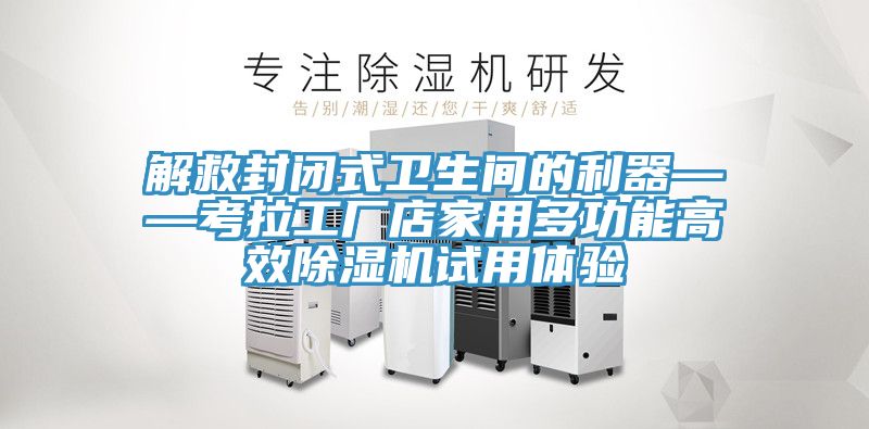 解救封閉式衛(wèi)生間的利器——考拉工廠(chǎng)店家用多功能高效除濕機(jī)試用體驗(yàn)