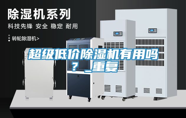 超級(jí)低價(jià)除濕機(jī)有用嗎？_重復(fù)