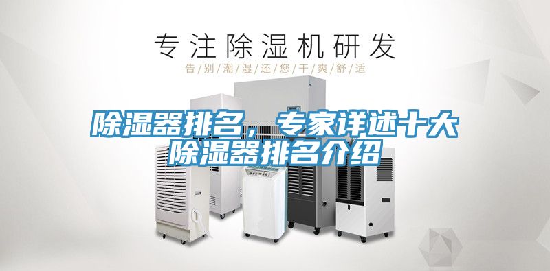 除濕器排名，專家詳述十大除濕器排名介紹