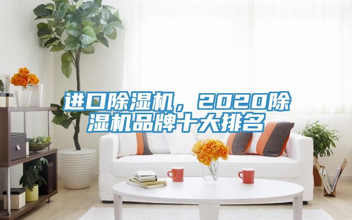 進口除濕機，2020除濕機品牌十大排名