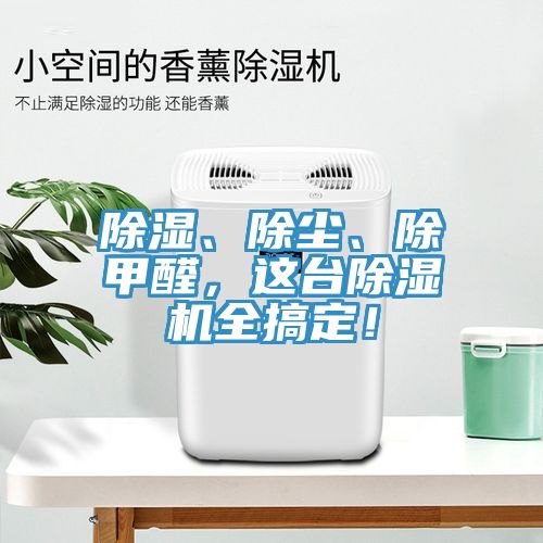 除濕、除塵、除甲醛，這臺除濕機全搞定！