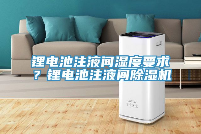 鋰電池注液間濕度要求？鋰電池注液間除濕機