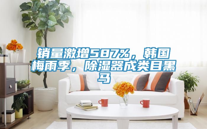 銷量激增587%，韓國梅雨季，除濕器成類目黑馬