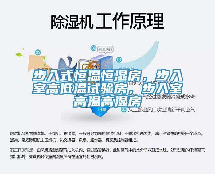 步入式恒溫恒濕房，步入室高低溫試驗房，步入室高溫高濕房