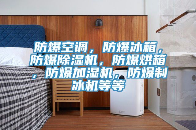 防爆空調(diào)，防爆冰箱，防爆除濕機(jī)，防爆烘箱，防爆加濕機(jī)，防爆制冰機(jī)等等