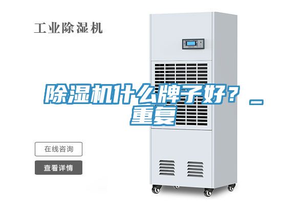 除濕機(jī)什么牌子好？_重復(fù)