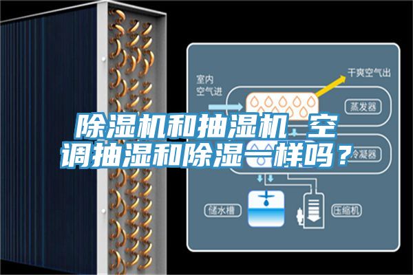 除濕機(jī)和抽濕機(jī) 空調(diào)抽濕和除濕一樣嗎？