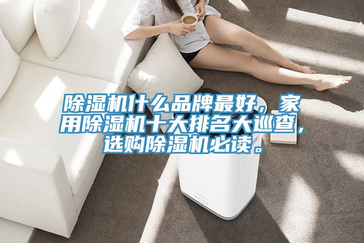 除濕機(jī)什么品牌最好，家用除濕機(jī)十大排名大巡查，選購除濕機(jī)必讀。