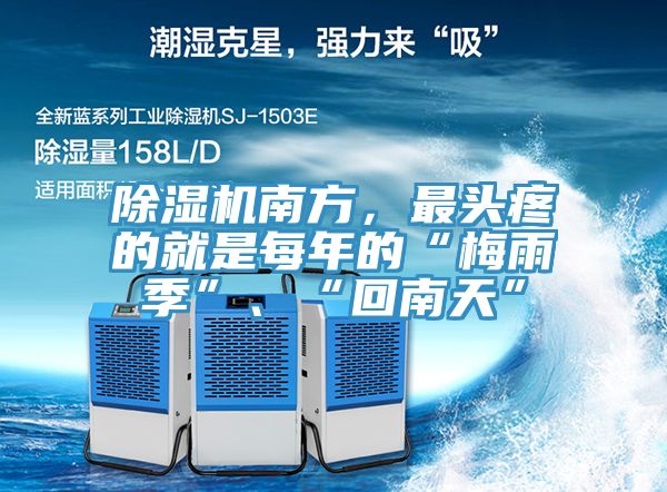 除濕機(jī)南方，最頭疼的就是每年的“梅雨季”、“回南天”