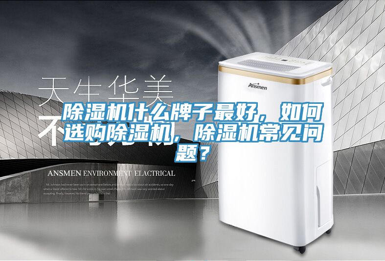 除濕機什么牌子最好，如何選購除濕機，除濕機常見問題？