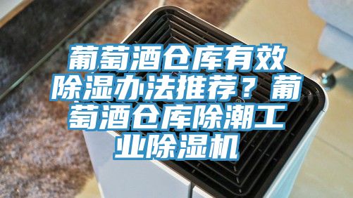 葡萄酒倉庫有效除濕辦法推薦？葡萄酒倉庫除潮工業(yè)除濕機(jī)
