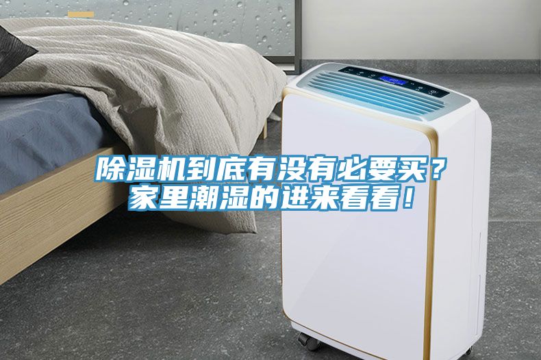 除濕機(jī)到底有沒有必要買？家里潮濕的進(jìn)來看看！