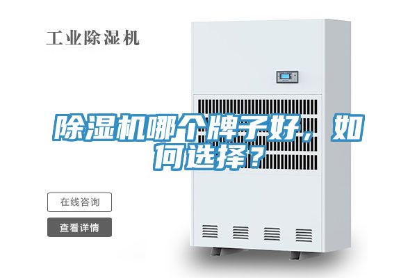 除濕機(jī)哪個牌子好，如何選擇？