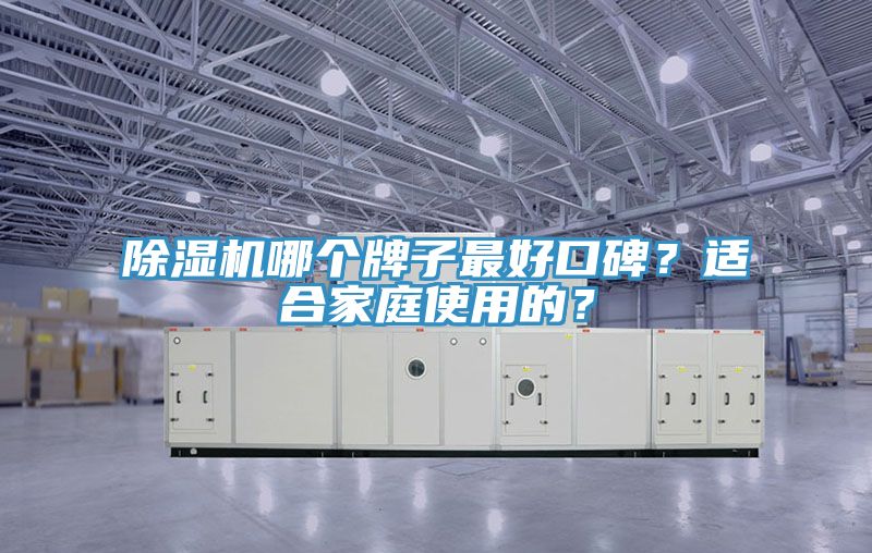 除濕機(jī)哪個(gè)牌子最好口碑？適合家庭使用的？