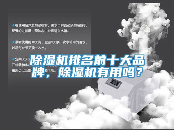 除濕機排名前十大品牌，除濕機有用嗎？